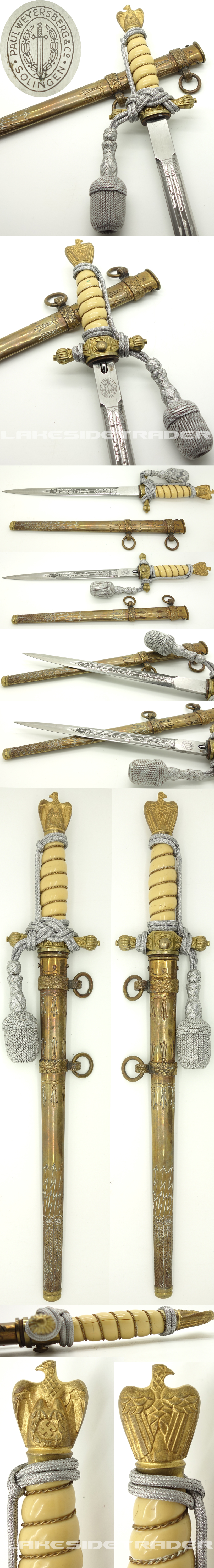 2nd Model Navy Dagger by Paul Weyersburg