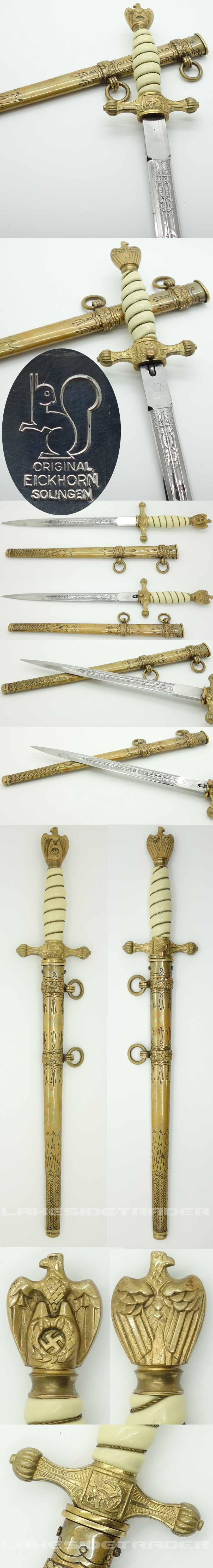 2nd Model Navy Dagger by Eickhorn