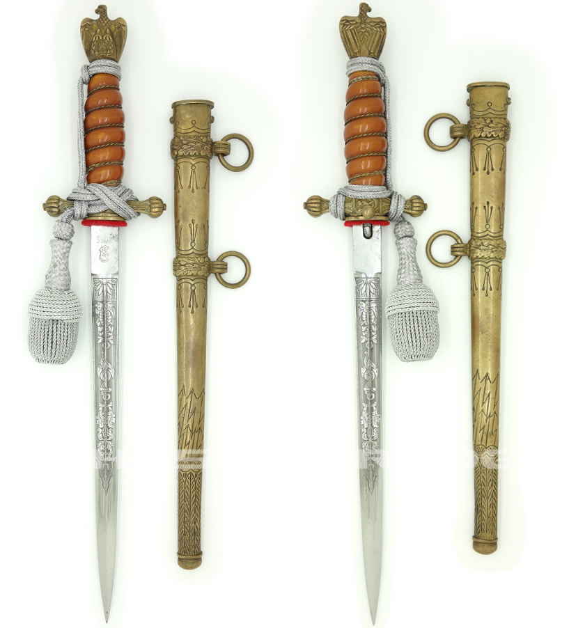Early 2nd Model Navy Dagger by WKC