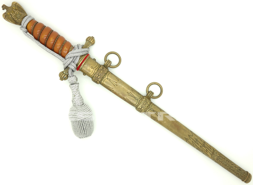Early 2nd Model Navy Dagger by WKC