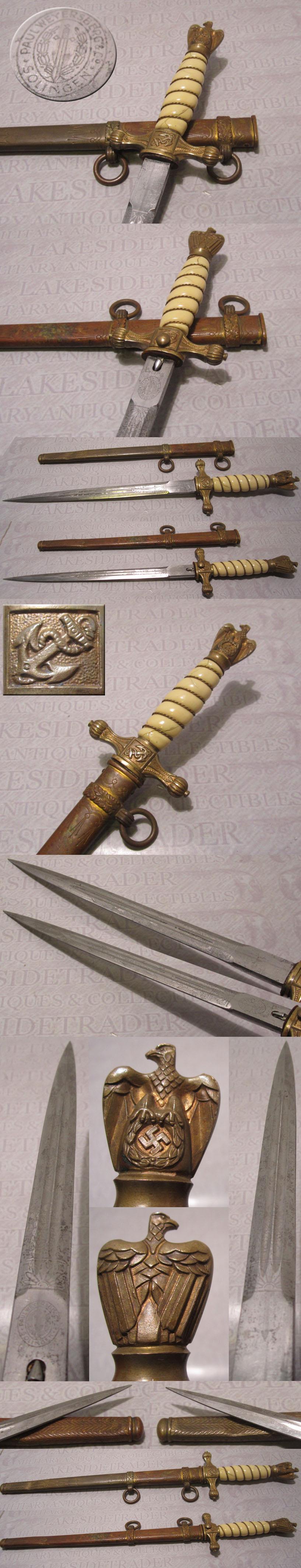 Paul Weyersburg Navy Dagger