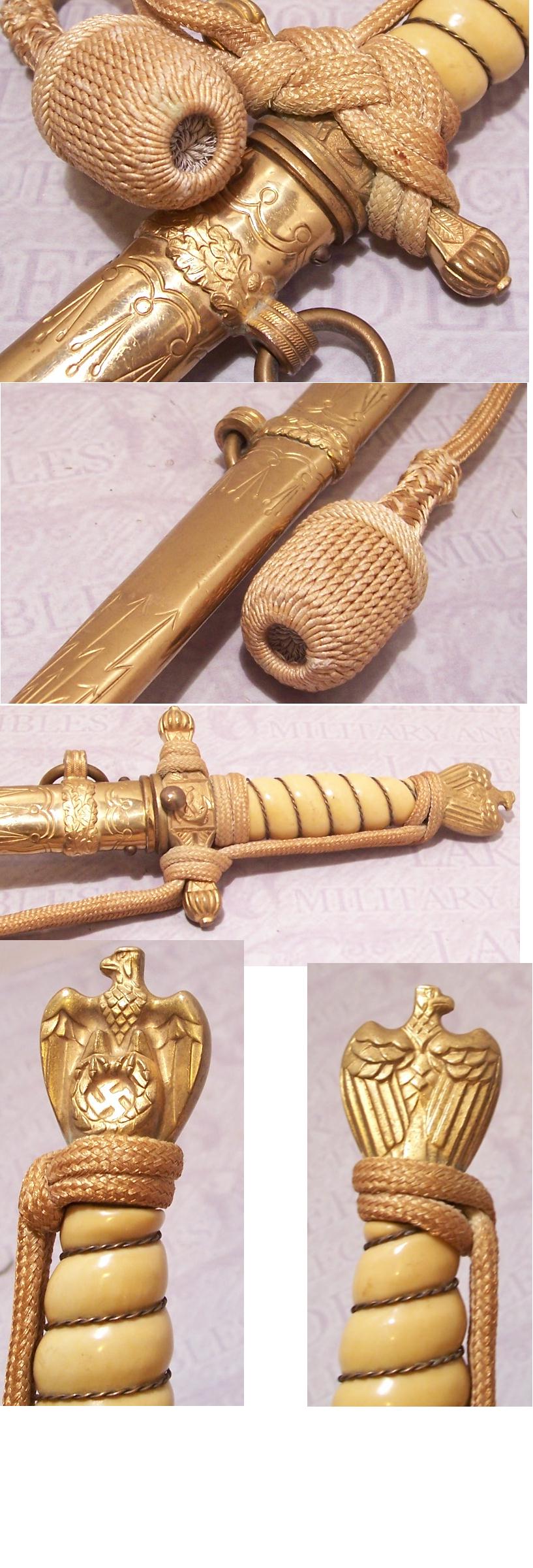 Eickhorn Navy with Yellow Grip