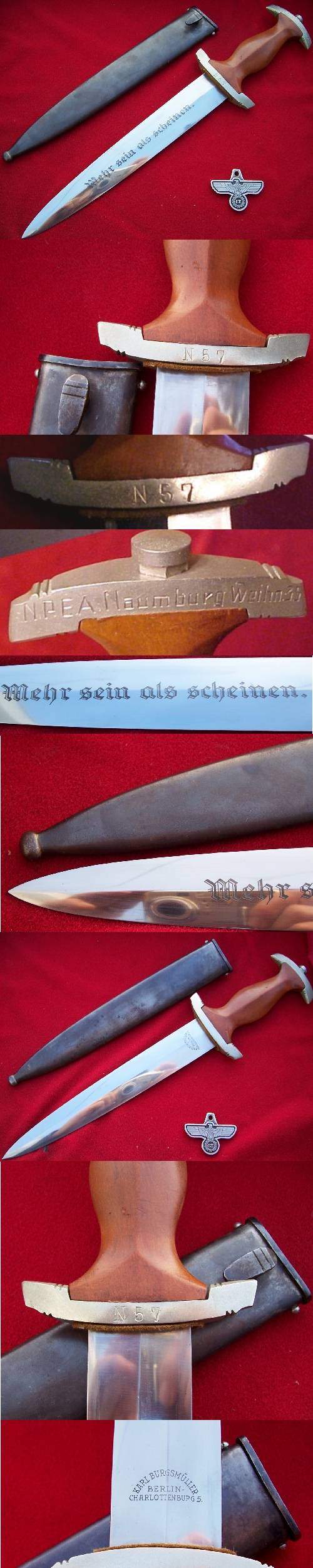 Graduation Marked NPEA Student Dagger in Reference