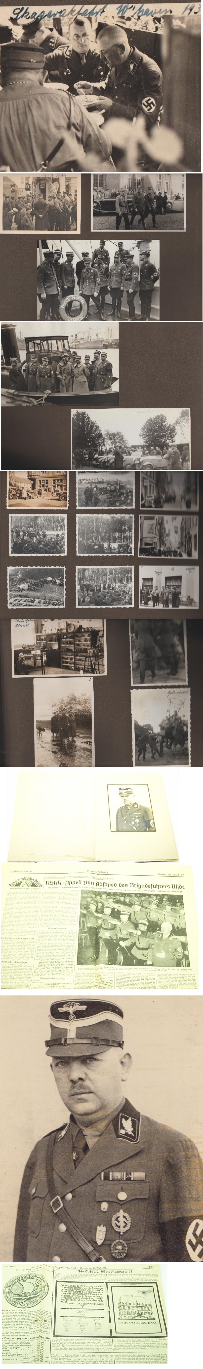 Personal Photo Album of NSKK Brigadefuhrer Uhde