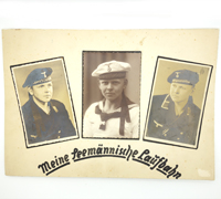 3 Photo's of Navy Soldier