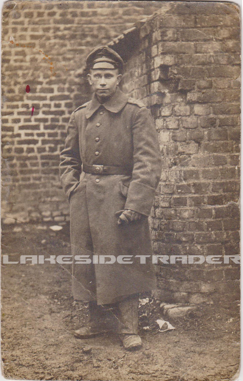 Imperial Soldier in rubble Postcard