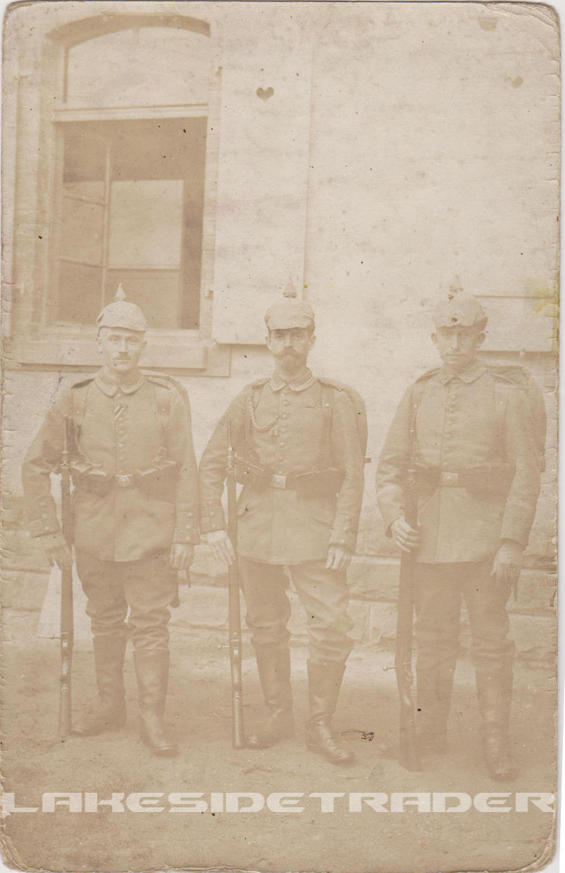 3 Imperial Soldiers Postcard
