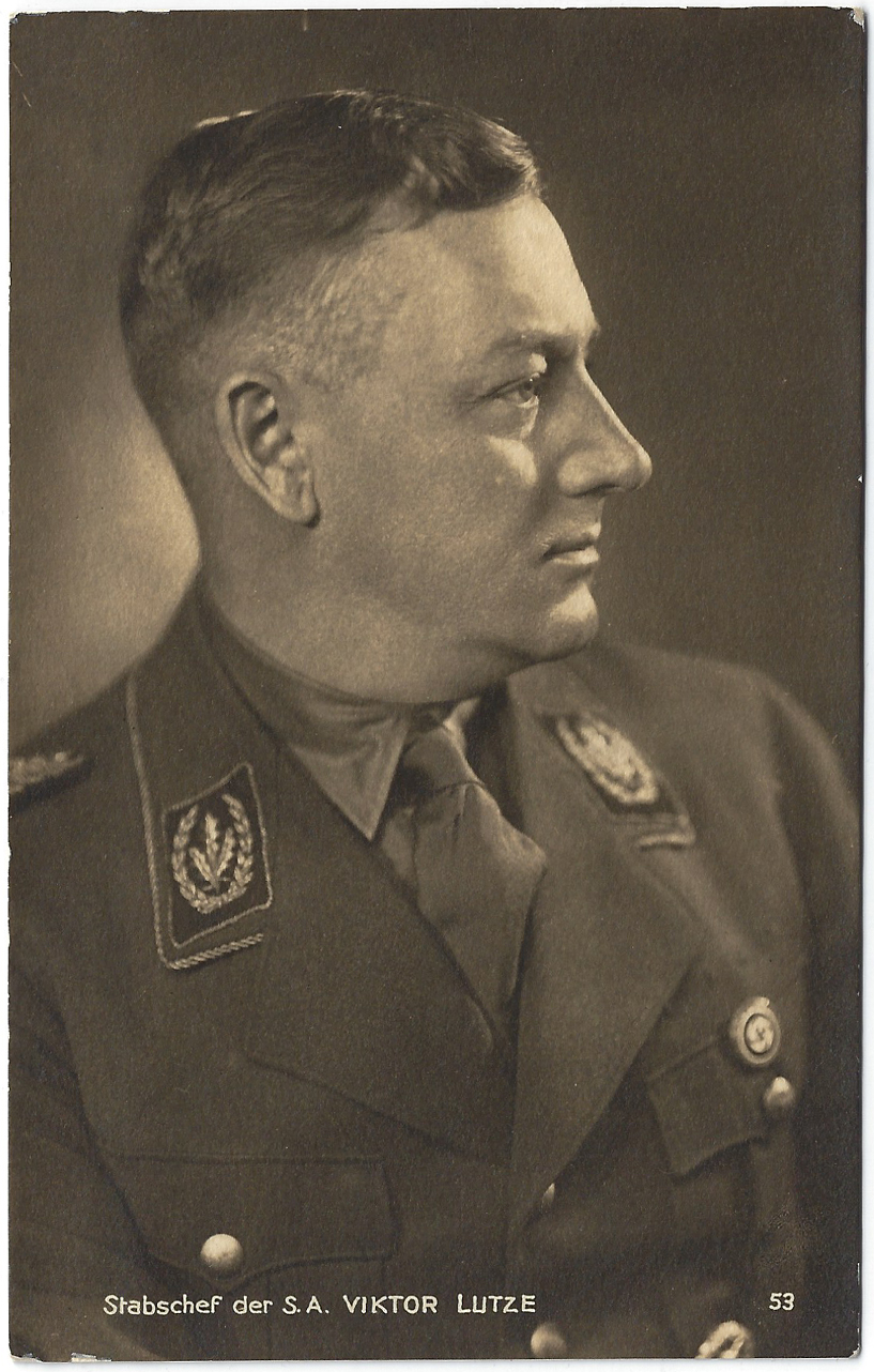 Viktor Lutze Postcard