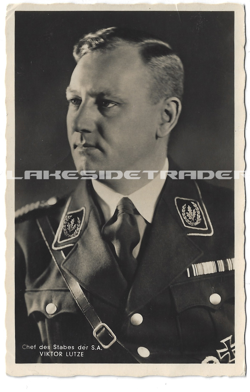 Viktor Lutze Postcard