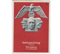 ReichsparteiTag Nurnberg 1935 Postcard