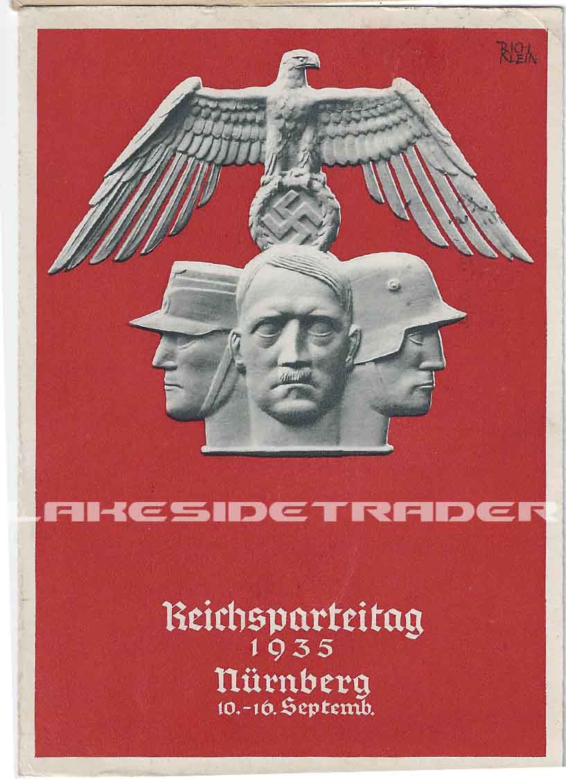 ReichsparteiTag Nurnberg 1935 Postcard