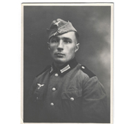 Studio Portrait of Army EM 