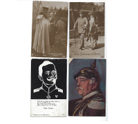 4 Kaiser Wilhelm II Postcards