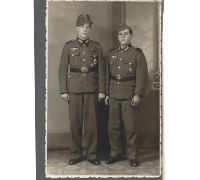 Studio Portrait of 2 Army brothers