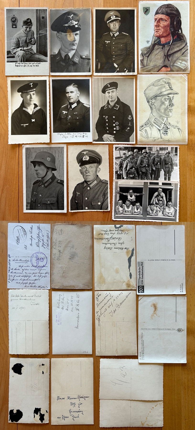 12 Wehrmacht Postcards