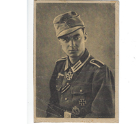 Knight's Cross Recipient Postcard Franz Doff