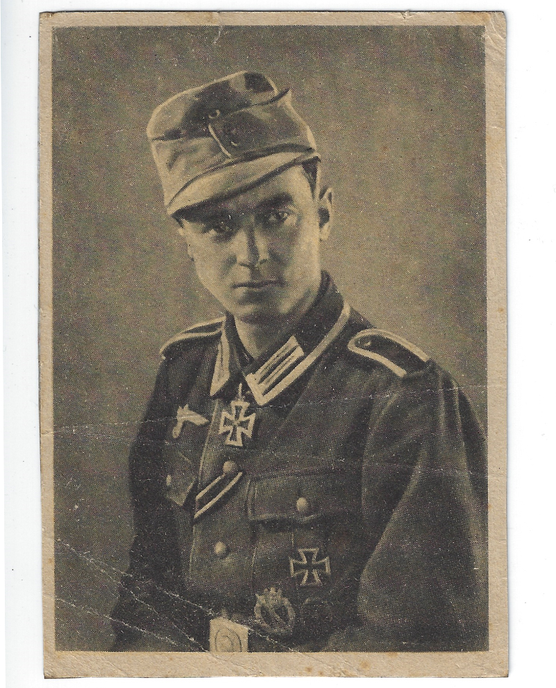 Knight's Cross Recipient Postcard Franz Doff
