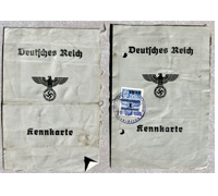 2 Deutches Reich  Kennkarts