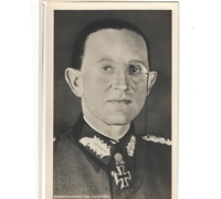RK w Oaks & swords & Diamonds Winner Dietrich von Saucken Postcard