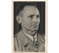 RK w Oaks & Swords w Diamonds Winner Hermann-Bernhard Ramcke Postcard