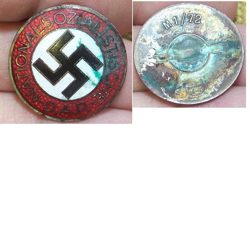 NSDAP Member pin