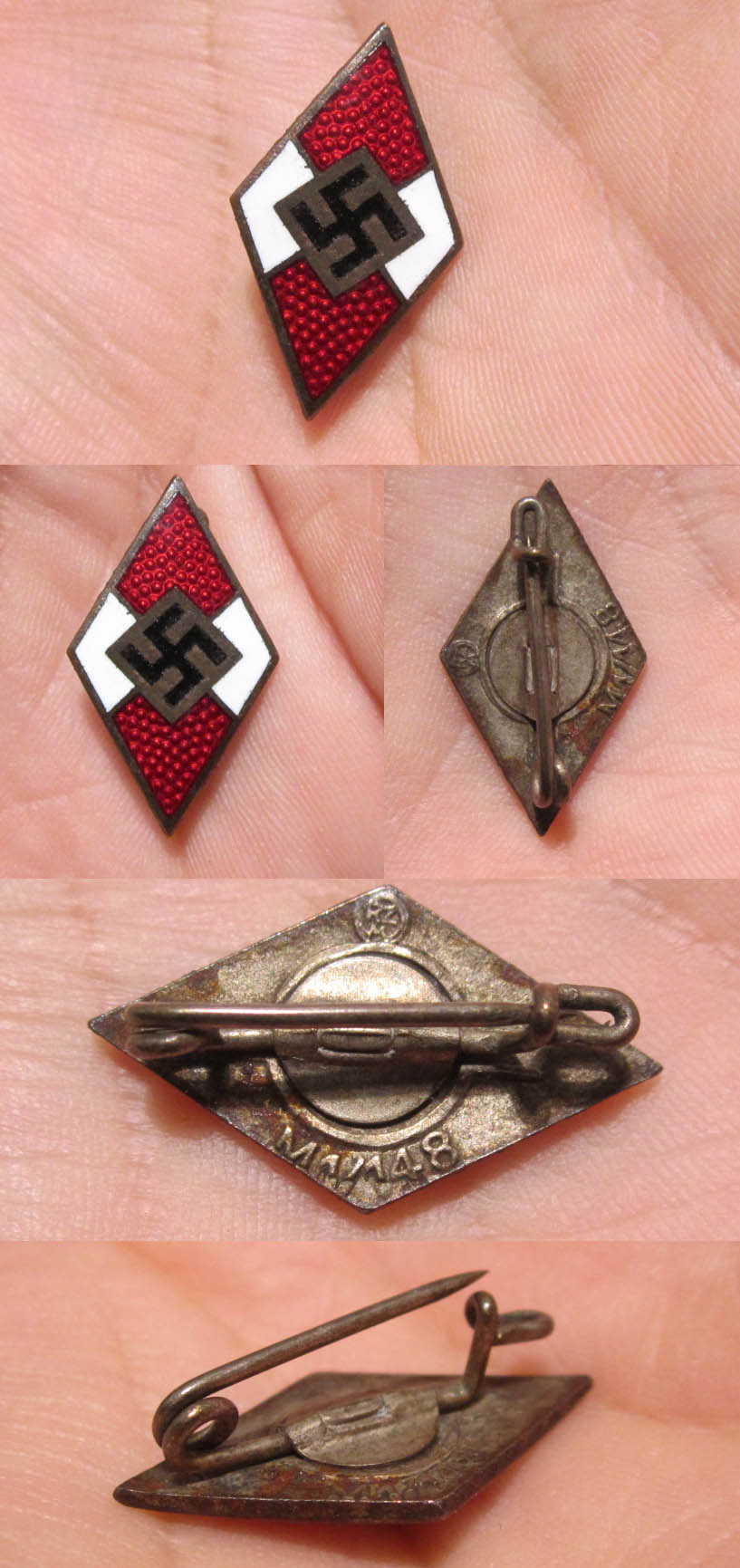 Hitler Youth Membership Pin