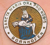 Catholic 'Sancta Maria Ora Pro Nobis' Pin