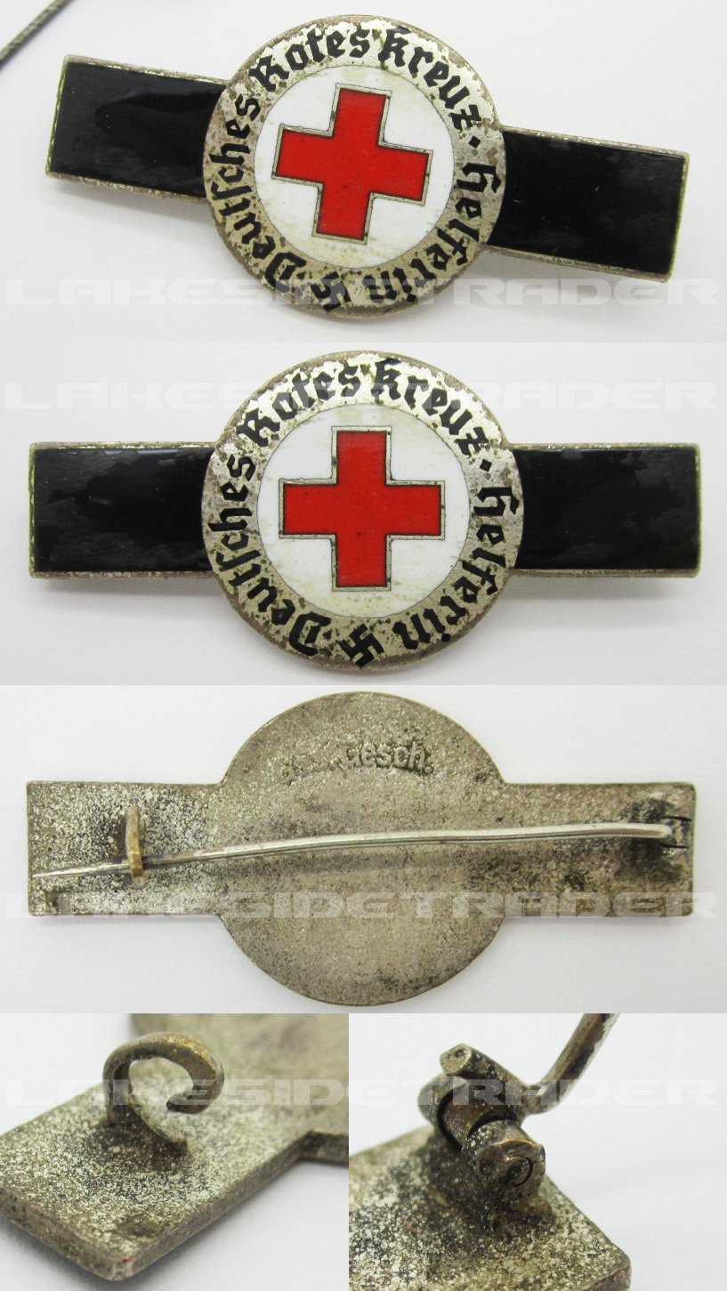German Red Cross Volunteer Broach