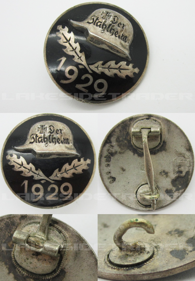 Der Stahlhelm Members Commemorative Badge 1929