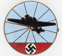 Female Auxiliary Aircraft Warning Service Badge