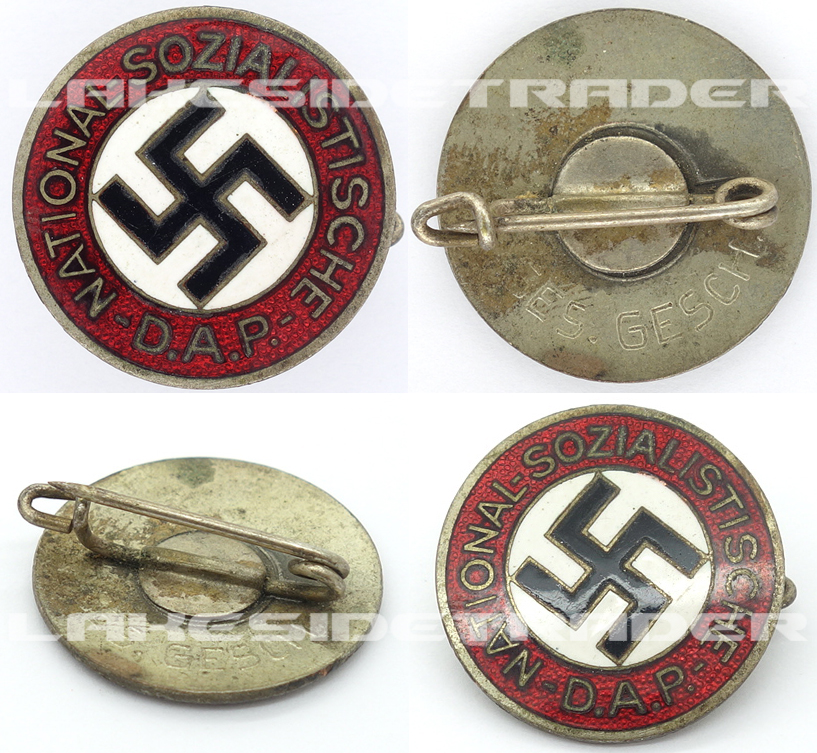 Early NSDAP Membership Pin