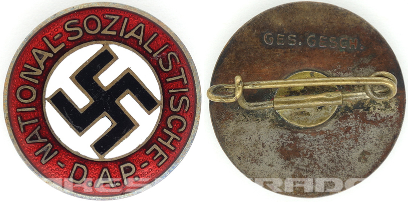 Early NSDAP Membership Pin
