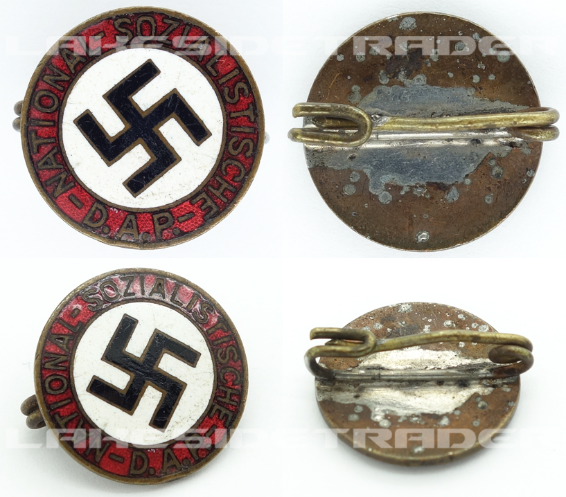 18mm NSDAP Membership Pin