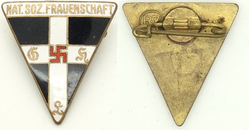 NSDAP Women's Welfare Organization Membership Pin