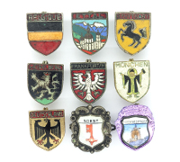 Lapel/Alpine Hat Coat of Arms Pins