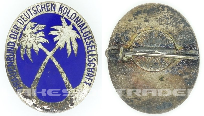 Kolonialgesellschaft Membership Pin