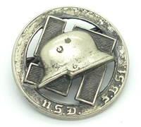 NSDFBSt Stahlhelm Membership Pin