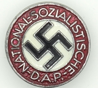 NSDAP Membership Pin by RZM M1/128