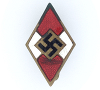 Hitler Youth Membership Pin by RZM M1/44