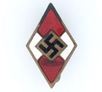 Hitler Youth Membership Pin by RZM M1/44