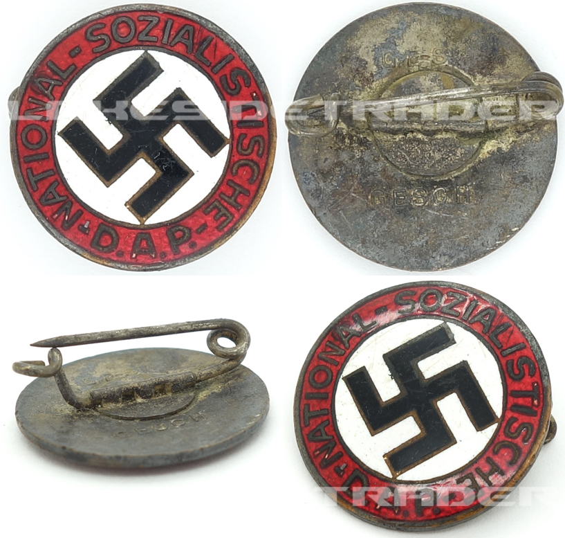 Early NSDAP Membership Pin