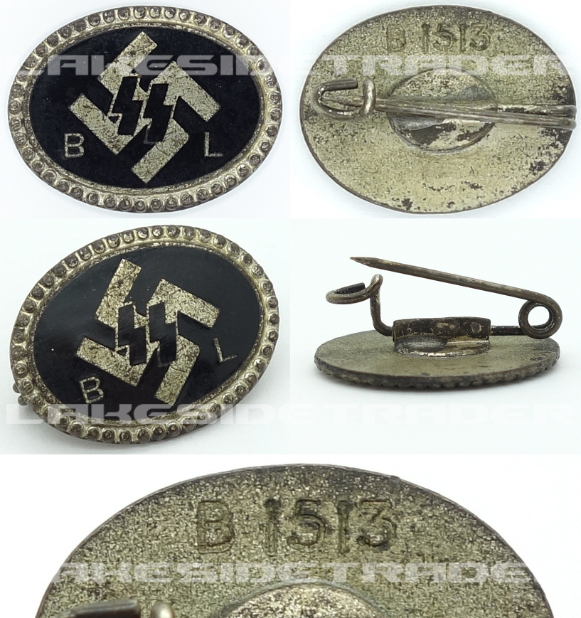 Dutch - SS-BL Supporter Pin