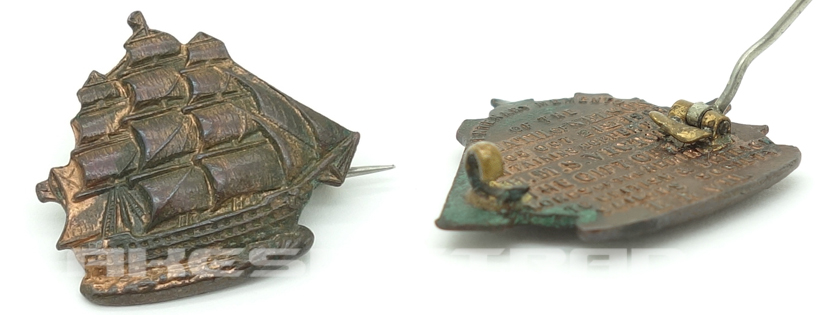 H.M.S. Victory Nelson’s Centenary Badge 1905