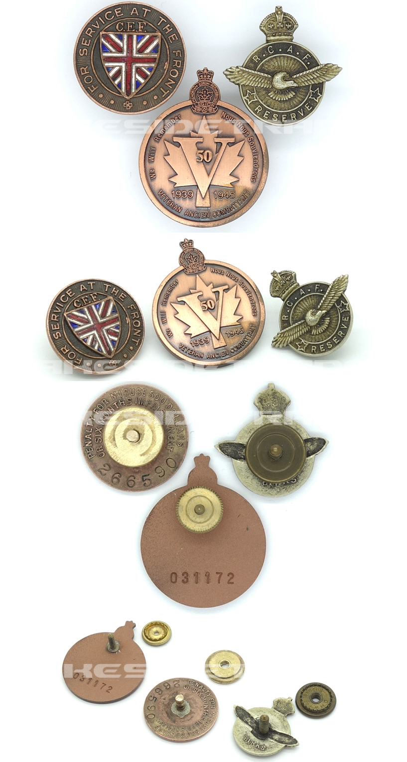 Canada - Three-Piece Badge Set