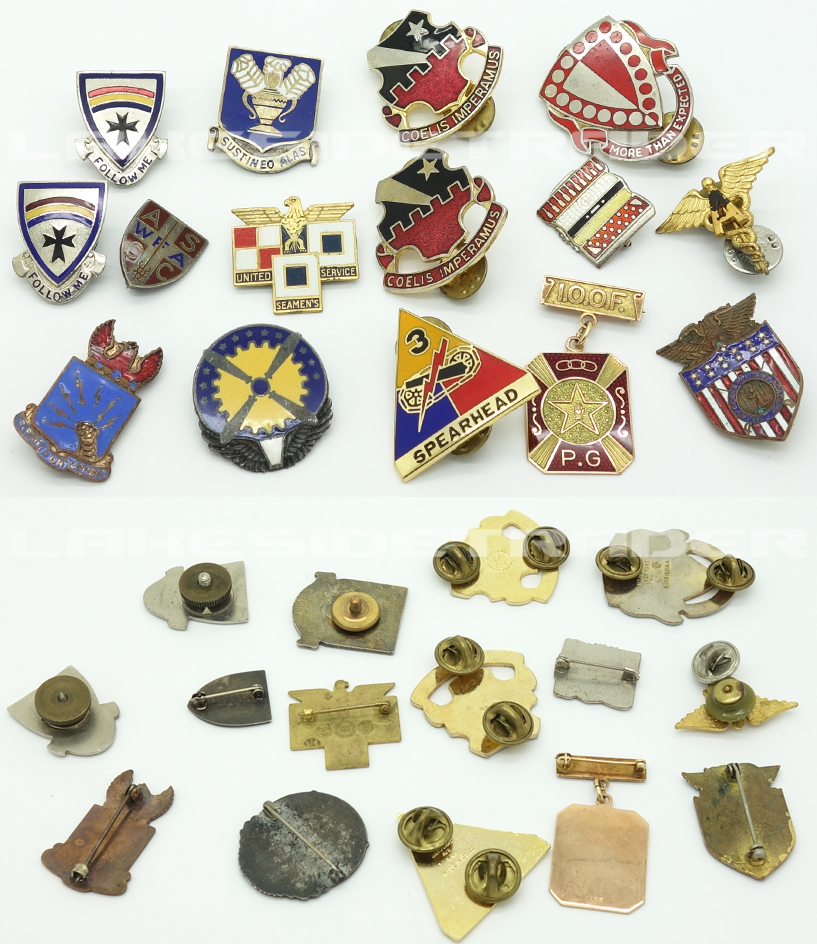 15pc Distinctive Unit Insignia Group