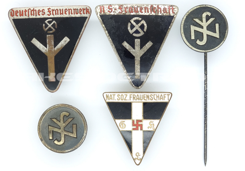 Five - Welfare Organization Membership Pins