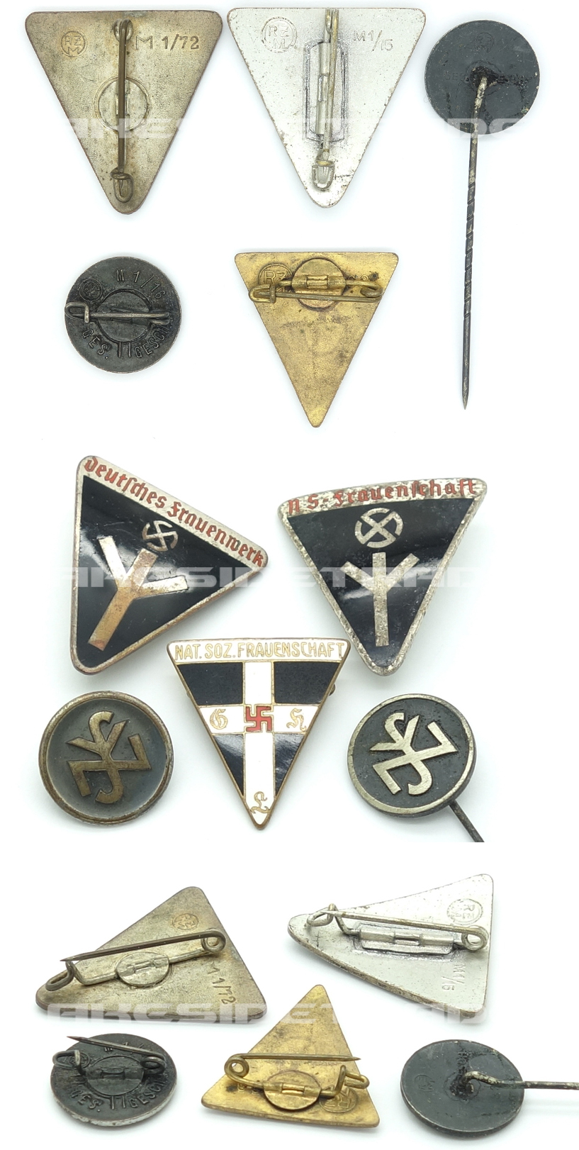 Five - Welfare Organization Membership Pins