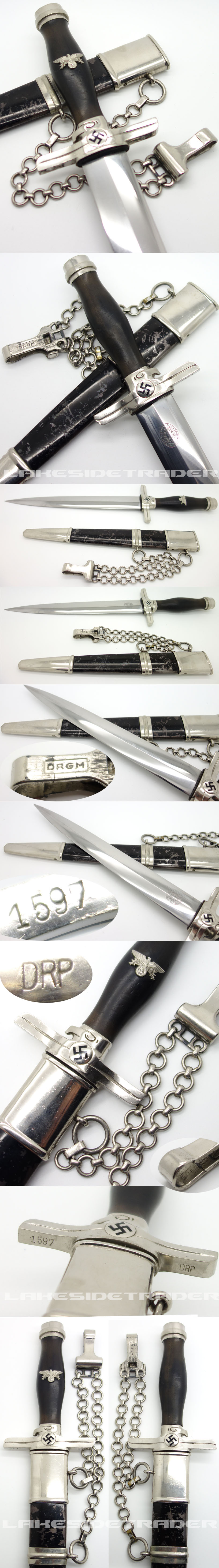 Paul Weyersberg Postal Protection Dagger