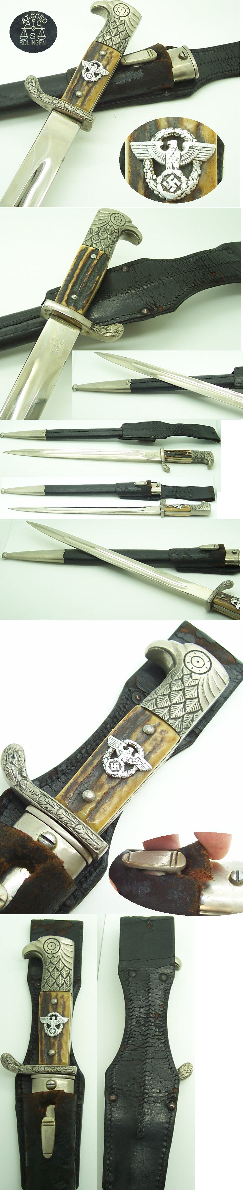 Municipal Police Bayonet by Alcoso