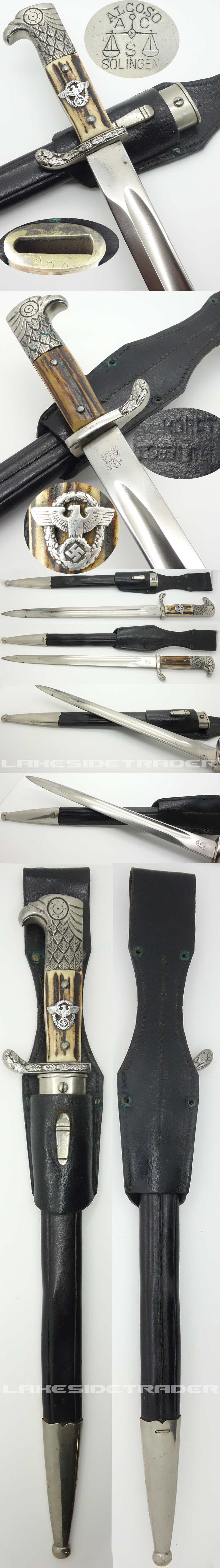 Alcoso Municipal Private Purchase Police Bayonet